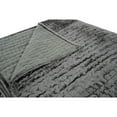 thumbnail image 2 of Lipa 92 x 96 Hand Stitched Queen Quilt with Polyfill, Velvet, Sage Green, 2 of 5