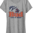 thumbnail image 3 of Budweiser - Nothing Beats A Bud - Women's Short Sleeve Graphic T-Shirt, 3 of 5