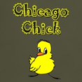 thumbnail image 3 of CafePress - Chicago Chick Dark T Shirt - Men's Classic Graphic Cotton T-Shirt, 3 of 4