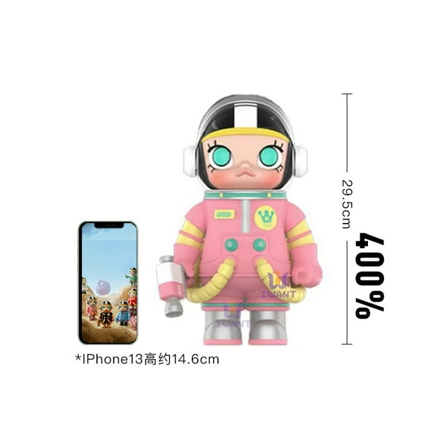 Maga Collection 400%Space Molly Spring Special Series Return Series Molly Anime Figure Fashion Cute Model Doll Collection Gift