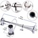 thumbnail image 4 of Riwesomey Universal 17 pulgadas 150DB fuerte bocina de aire de coche 12V bocina de aire de trompeta única con compresor para tren coche camión barco RV Vehículos, repuestos y accesorios Mis  No.2, 4 of 8