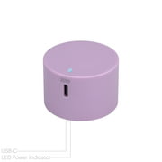 onn. 20W USB-C Wall Charger with Power Delivery, Purple, for iPhone models (13/12/11/SE/XS/XR/8 series), Samsung, Sony, and LG smartphone models, foldable plug for on the go.