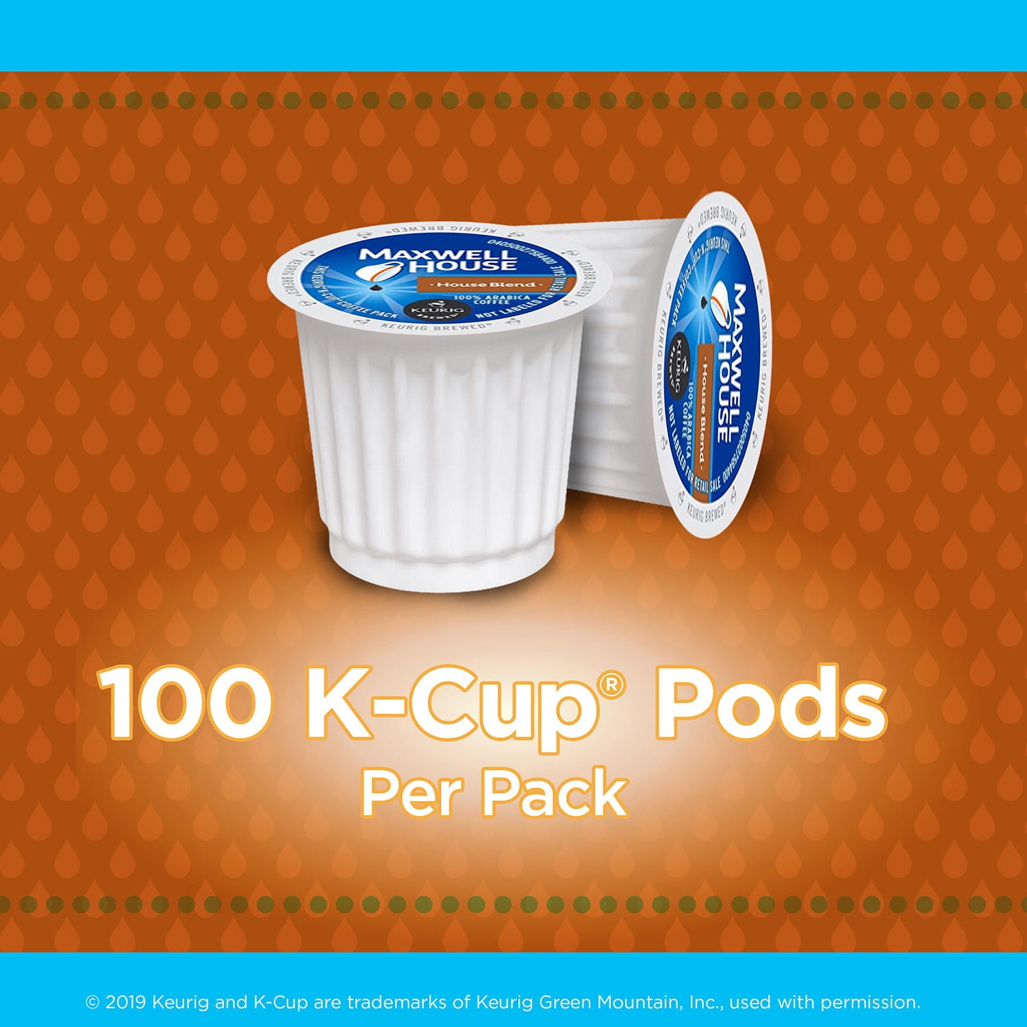 Maxwell House Medium Roast House Blend Coffee K-Cups (31 oz., 100 ct.)