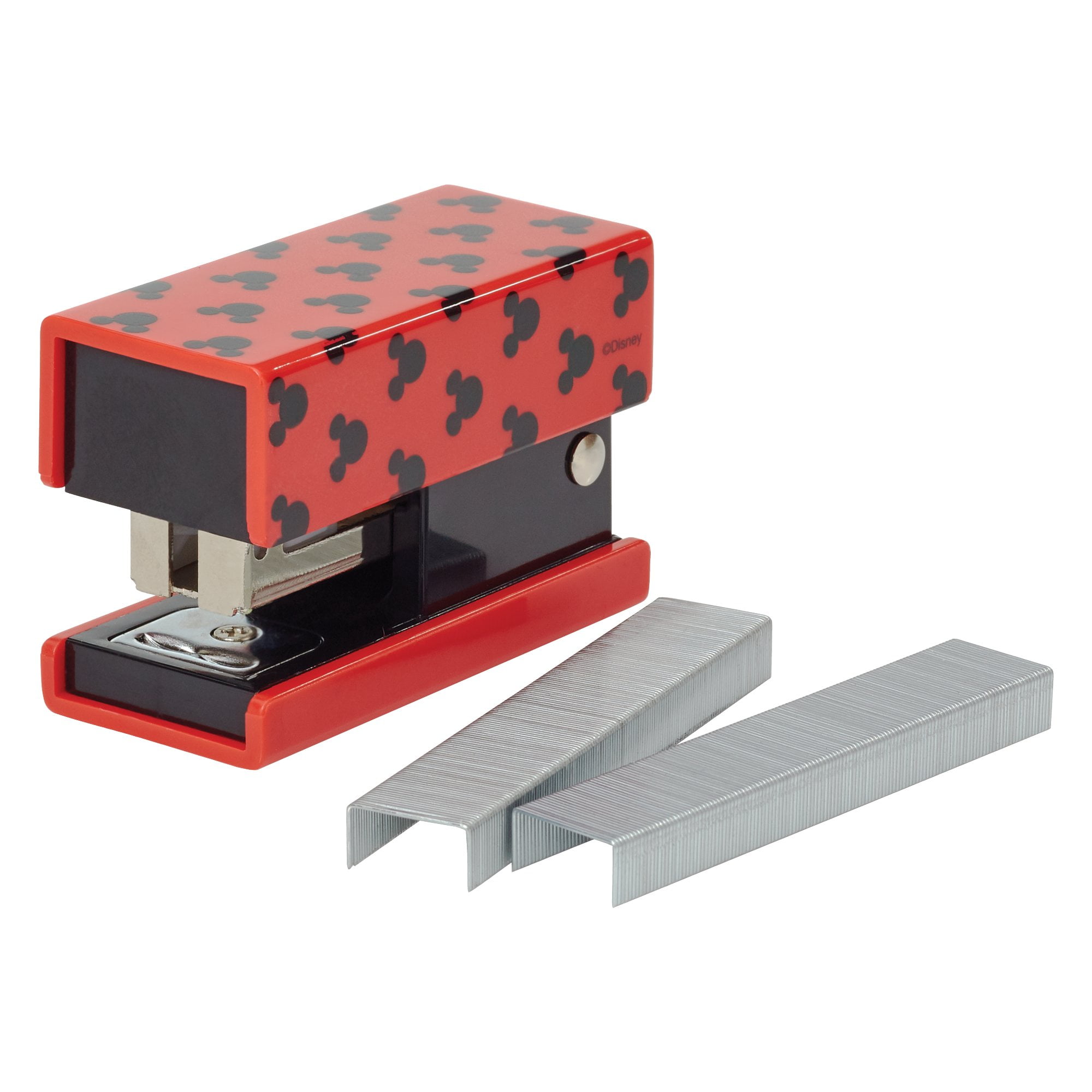 Swingline Mini Stapler Inspired by Disney 12 Sheets RedBlack Mini
