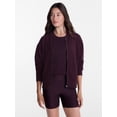 thumbnail image 3 of Avia Women's and Women's Plus Ottoman Full Zip Bomber Jacket, Sizes XS-4X, 3 of 7