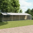 thumbnail image 5 of vidaXL Dog Cage with Roof and Door Gray 26.2'x6.6'x6.6' Galvanized Steel, 5 of 9