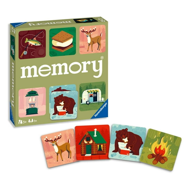 Juego de memoria Ravensburger Great Outdoors 20359 para niños mayores de 3 años