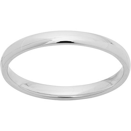 Women's 14kt White Gold High-Polished Wedding Ring, 2mm
