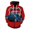 thumbnail image 1 of Sudadera con capucha y cremallera para hombre, diseño de arte escénico, manga larga, gran tamaño, con estampado 3D, estilo hip hop, moda Harajuku, primavera y otoño., 1 of 6