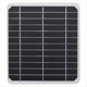 thumbnail image 5 of Kit de Panel Solar Resistente Al Agua, Cargador Solar Portátil de 20 W con 2 USB para Exteriores, Alimentado por Batería para Acampar con Estante de Montaje, 5 of 5