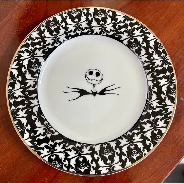 Nightmare Before Christmas Jack Skellington Halloween Salad Plate 8