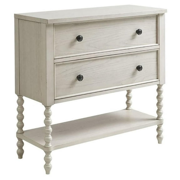 Pemberly Row Contemporary MDF Solid Wood Accent Chest in Natural