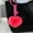 🔥 Hot Pink, variant on TTJ Purse Charms Gifts for Women Birthday Unique Charms for Purses Silicone Imitation Heart Chain Keychain Exquisite Backpack Pendant Couple Pendant Bag Pendant