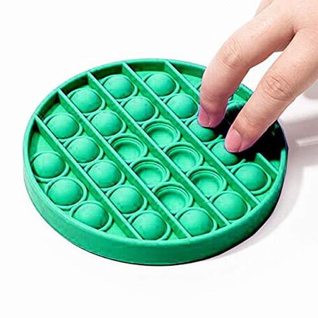 Silicone Pop Bubble Fidget Toy Pop it Fidget Toy Push Pop Pop Bubble ...