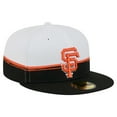thumbnail image 3 of Men's New Era  Black/White San Francisco Giants Paint Stroke 59FIFTY-Fitted Hat, 3 of 5