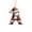Multicolor-A, variant on chaungfeng 3.14 Inches 2D Flat Acrylic Christmas Pendant, 26 Letters Personalized Snowman Ornament, Tree Hanging Decor, for Tree, Party, Festival Display, Gift Giving, Car Rearview