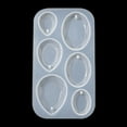 thumbnail image 2 of 1 pc DIY Teardrop Pendant Silicone Molds Resin Casting Molds for UV Resin Epoxy Resin Jewelry Making White 118x65x7mm Hole: 2mm Inner Diameter: 18~28.5x24~40mm, 2 of 7