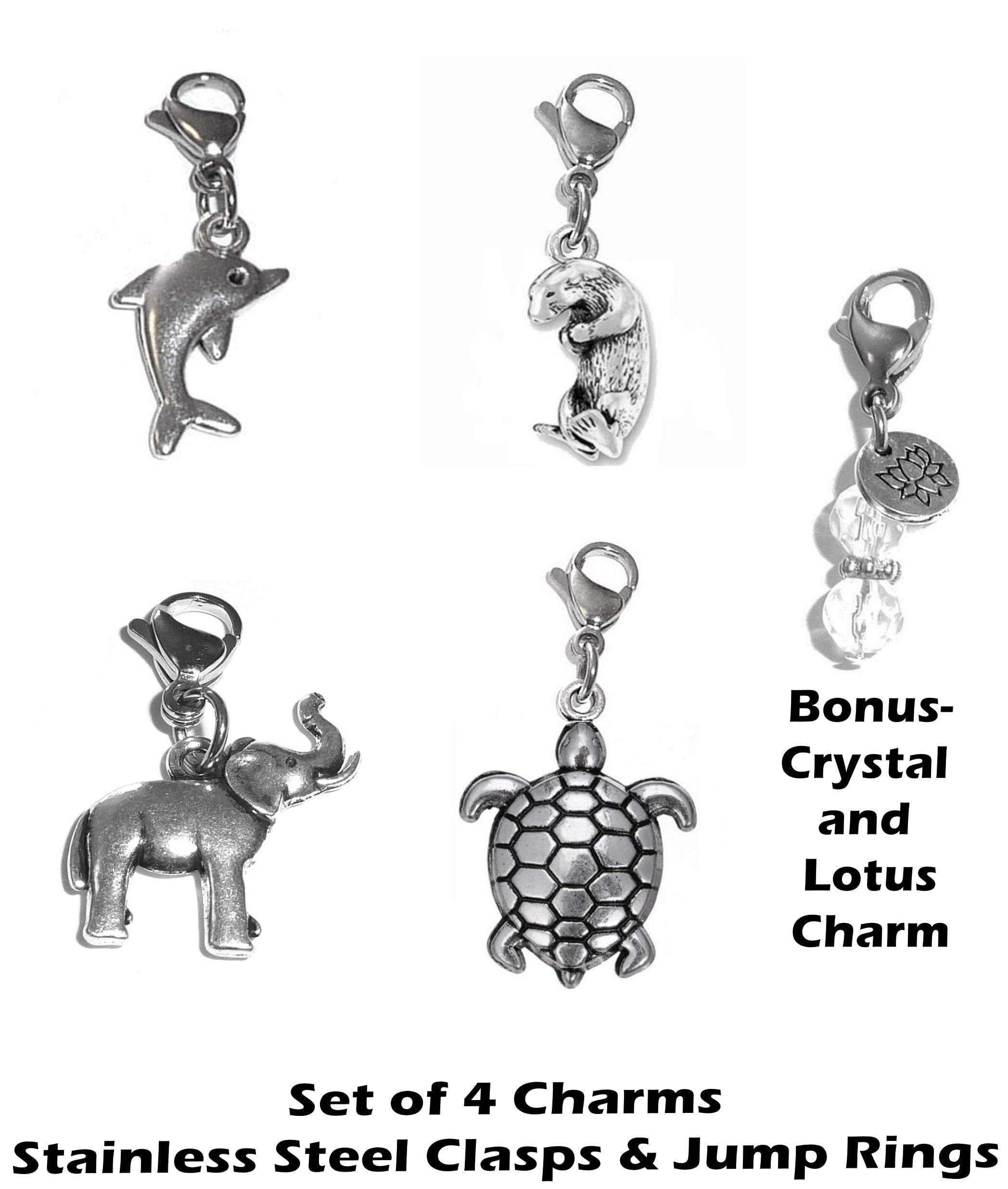 Charms Clip On - Perfect For Bracelet Or Necklace, Zipper Pull Charm, Bag  Or Purse Charm Easy To Use DIY Charms - Cousins Make the Best Friends Clip  On Charm 