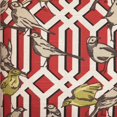 thumbnail image 3 of Plutus Bird Forest Multicolor Luxury Throw Pillow - Double sided 18" x 18", 3 of 3