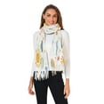 thumbnail image 2 of FORMRS Womens Scarf Winter Soft Long Big Warm Shawls Wrap Tassel Scarves, Rainbows Pattern, 2 of 9