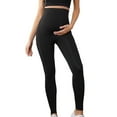 thumbnail image 5 of ZACPNCV Maternity Women's Casual Pants Stretchy Comfortable Lounge Pants Black M, 5 of 6