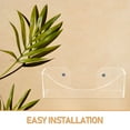 thumbnail image 3 of MERRYHAPY Organizador De De Acrílico Transparente Para Pared Soporte Para Béisbol Ahorra Espacio Y Forma, 3 of 7