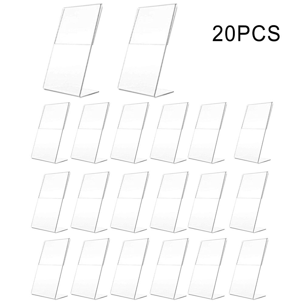 Support D'affichage En Acrylique Transparent A6 – 10x15 Cm – Pour Photos, Cartes, Billets, Notes – Élégant Et Protecteur