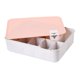 thumbnail image 5 of Organizador de cajones, contenedor de almacenamiento de ropa, organizador de cosméticos, tapa a prueba de polvo para organizar Tapa Rosa 10 Rejillas, 5 of 9