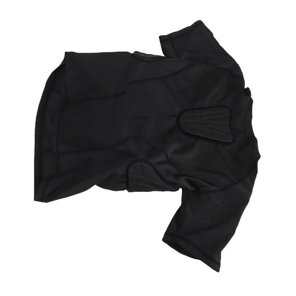 Kids Padded Shirts,Chest and Rib Protector T Shirt Youth Protective Gear for Football Rugby Basketball
