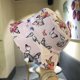 thumbnail image 4 of Korean Harajuku Women Summer Cotton Bucket Hat Sweet Colorful for Butterfly Printed Hip Hop Outdoor Sunscreen Short Brim Fisherman Cap, 4 of 4