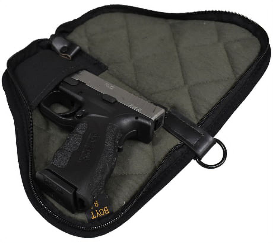 Boyt Heart-Shaped Soft Pistol Case 10" Canvas Black