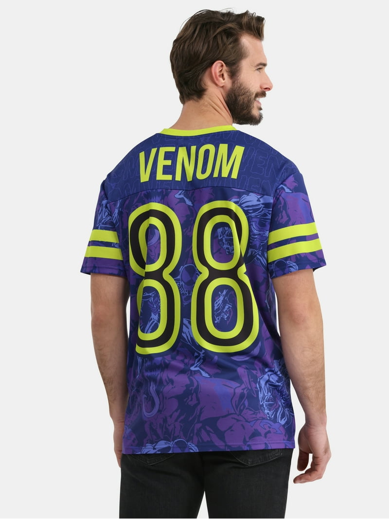 Marvel Venom Graphic Soccer Jersey - Sizes XS-3XL - Walmart.com