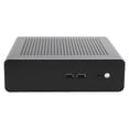 thumbnail image 4 of HTPC Chassis Full Aluminum Mini ITX Case for Desktop Computer Light Texture Quiet Cooling for Living Room Hotel Digital Signage, 4 of 7