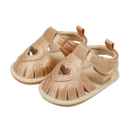 

Kids Single Shoes First Walkers Shoes Summer Hollow Out Flat Sandals