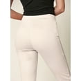 thumbnail image 3 of Made by Johnny Women's Casual Leggings Stretchy Work Ankle Pants Office Slacks with Pocket L WHITE, 3 of 6