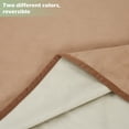 thumbnail image 4 of Catalonia Waterproof Throw Blankets for Beds, All Ages, People and Pets, Camel/Taupe, 60" x 80", 4 of 7