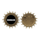 thumbnail image 1 of Filosofía, pensamiento, simplicidad. Pin de gancho de metal vintage con forma de sol Unbranded M, 1 of 3