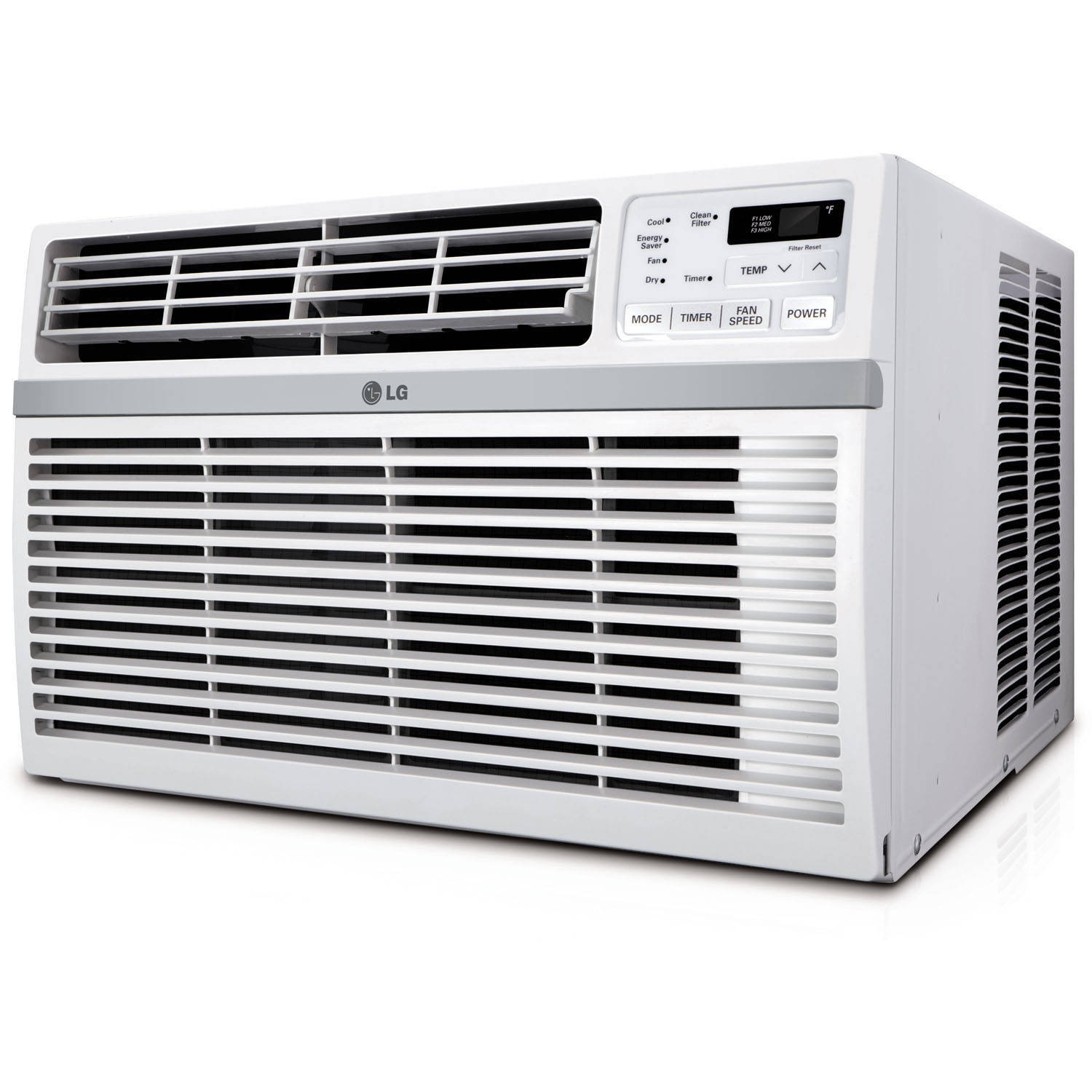 LG 24,500 BTU Window Air Conditioner, 1,560 Sq.ft. (39'x40' Room Size), Remote, 230/208V - image 3 of 11