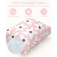 thumbnail image 2 of BABY 3 Cloth Diaper Wet Dry Bags Waterproof Reusable with Two Zippered Pockets Travel Beach Pool Daycare Soiled Baby Items Yoga Gym Bag for Swimsuits or Wet Clothes Small Medium Large 3L-ZM26, 2 of 4