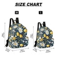 thumbnail image 2 of FORMRS Mini Backpack Purse for Women Travel Daypack Casual Shoulder Bag, Lemon Flowers, 2 of 7