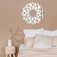 thumbnail image 3 of Mini espejo Etiqueta de la pared 3D DIY DIY Decoración autoadhesiva de plástico Decoración de la pared del efecto reflectante claro para el baño Dorm 48 paquetes Methold HA028367-00, 3 of 7