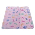 thumbnail image 3 of Manta cálida de terciopelo coralino para mascotas, colchoneta para dormir, cama para perros, cojín para cachorros (rosa S) Likrtyny Para estrenar, 3 of 7