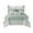 Green, variant on Gracie Mills Glenn Coastal Breeze 5-Piece Seersucker Comforter Ensemble with Coordinating Throw Pillows - GRACE-15439