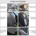 thumbnail image 7 of Car Seat Covers Full Set Fit for Toyota Prius 2001-2026, Premium Faux Leather Seat Protectors, Breathable, Waterproof & Anti-Slip Full Wrapping Edge Seat Covers (Gray, Full Set), 7 of 7