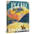 thumbnail image 3 of Marmont Hill - "Travel Colorado" Painting Print on Wrapped Canvas, 3 of 5