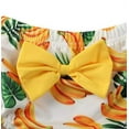 thumbnail image 4 of Styles I Love Infant Baby Girls Yellow Fringe Banana Bikini Swimsuit Bathing Suit Beach Swimwear 2pcs Set, 4 of 5