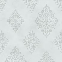 Rachel Ashwell Diamond Motif Blue Wallpaper