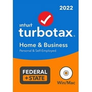 TurboTax Home & Business 2022 - Physical Disk and Download