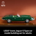 thumbnail image 4 of LEGO Icons Jaguar E-Type - Car Building Set for Adults, Ages 18+ - Home Office, Desk or Bookshelf Decor - Includes Detailed Engine & Cockpit - Gift Idea for Men & Women - 11381, 4 of 9