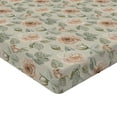 thumbnail image 4 of Ambesonne Floral Fitted Sheet, Watercolor Soft Tones Roses, Twin XL Size, Warm Taupe Tan and Khaki, 4 of 5
